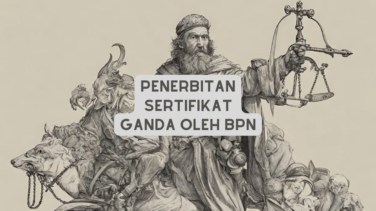 Penerbitan Sertifikat Ganda oleh Badan Pertanahan Nasional